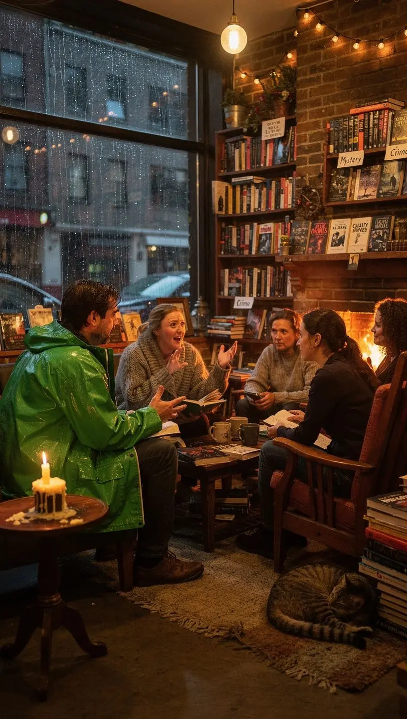 ObГЎlka populГЎrnГ­ detektivky s tajemnou atmosfГ©rou.